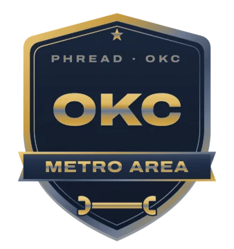 Serving the OKC metro badge